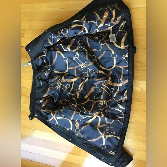 Ralph Lauren Equestrian womens Black Quilted Jacket size S - Picture 7 of 10